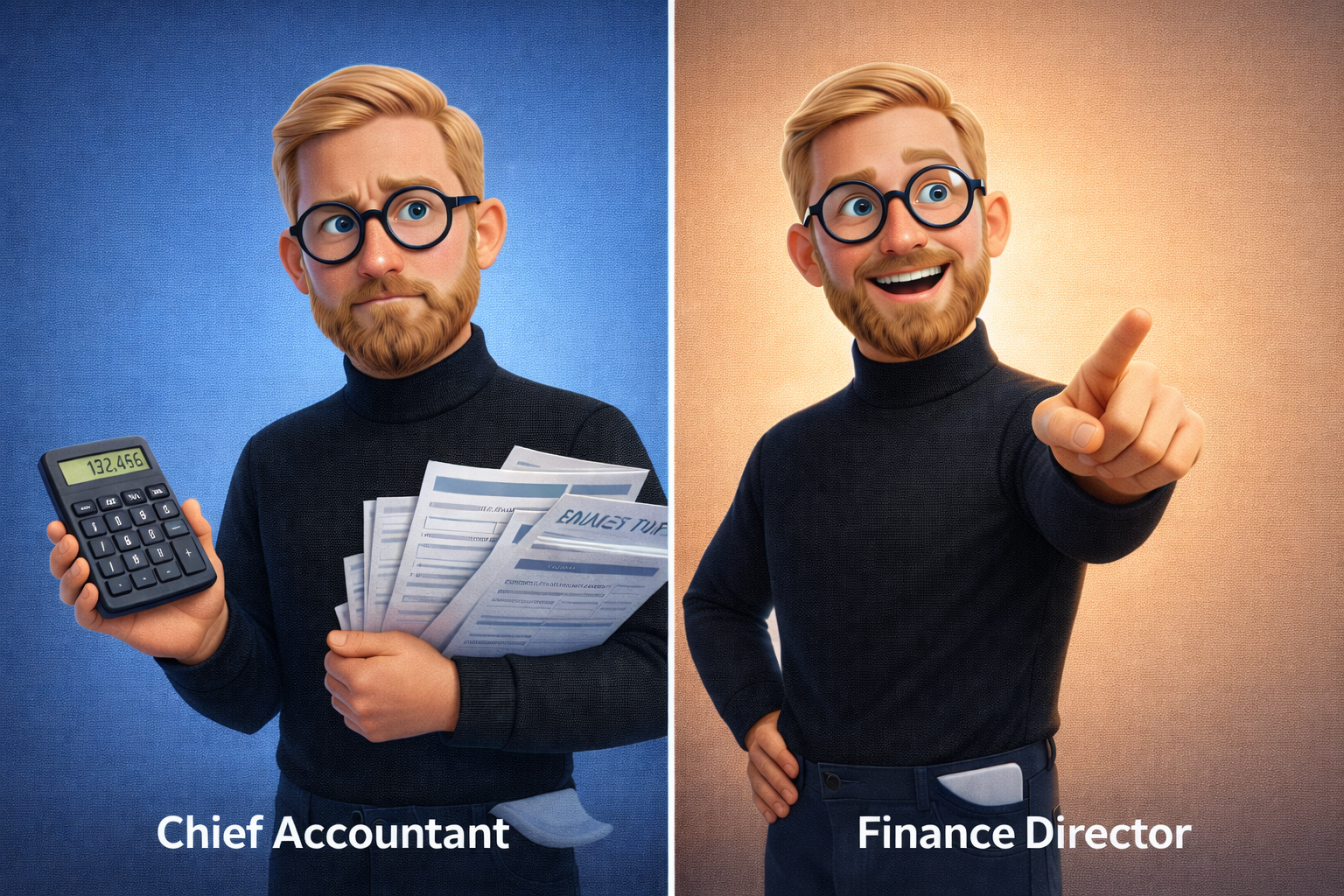 Finance director vs Chief accountant