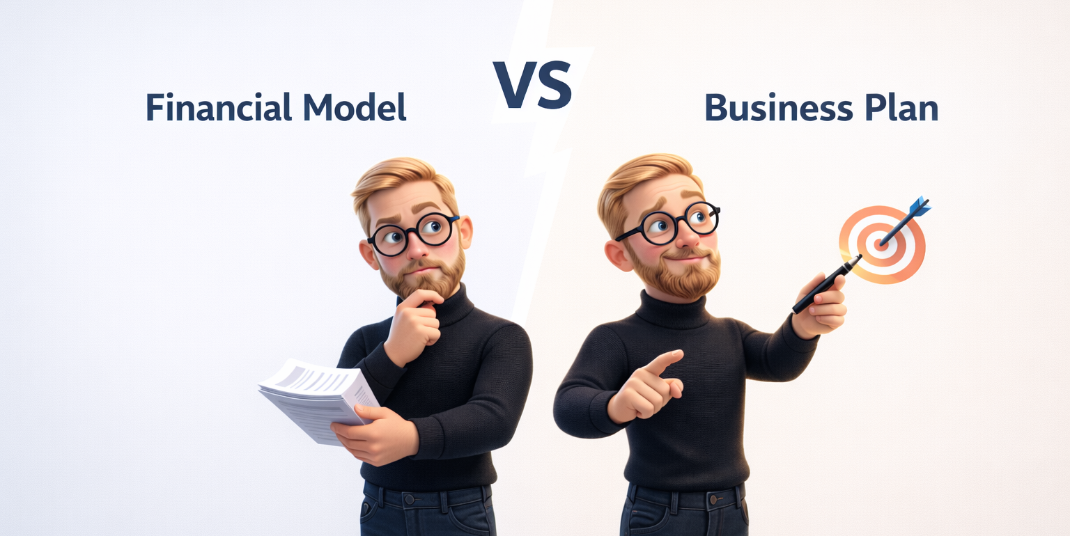 Financial model vs Business plan