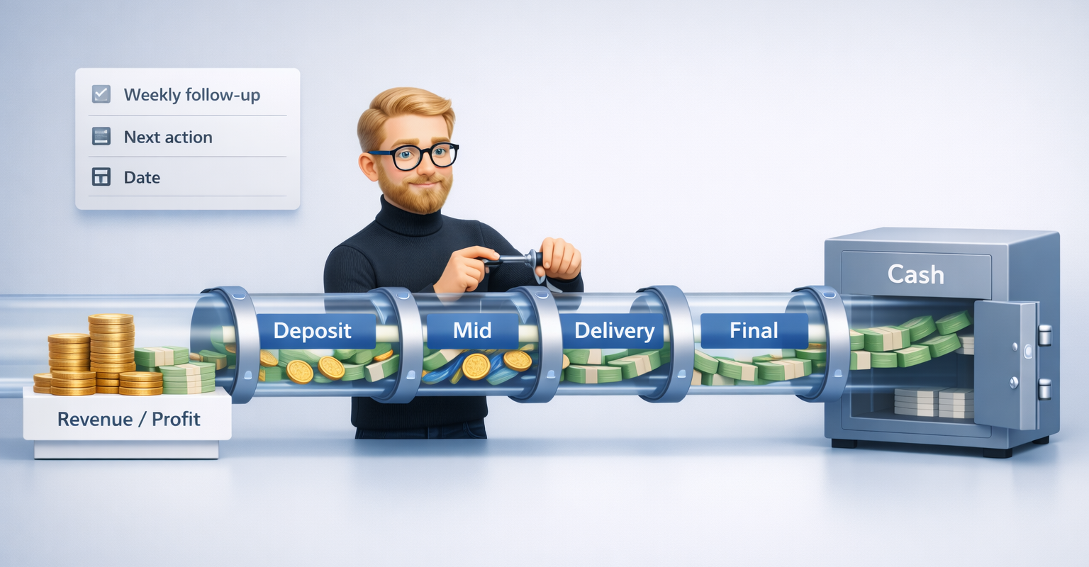 #ClientCase – From “profitable” to predictable cash in 30 days