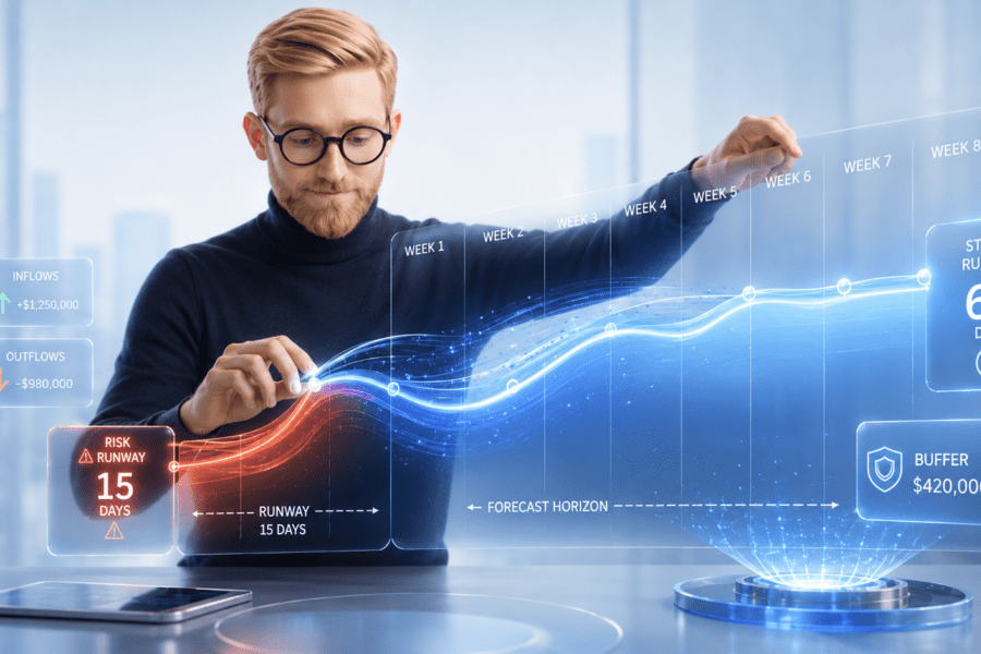 Cash Flow Forecasting: How to Never Run Out of Money