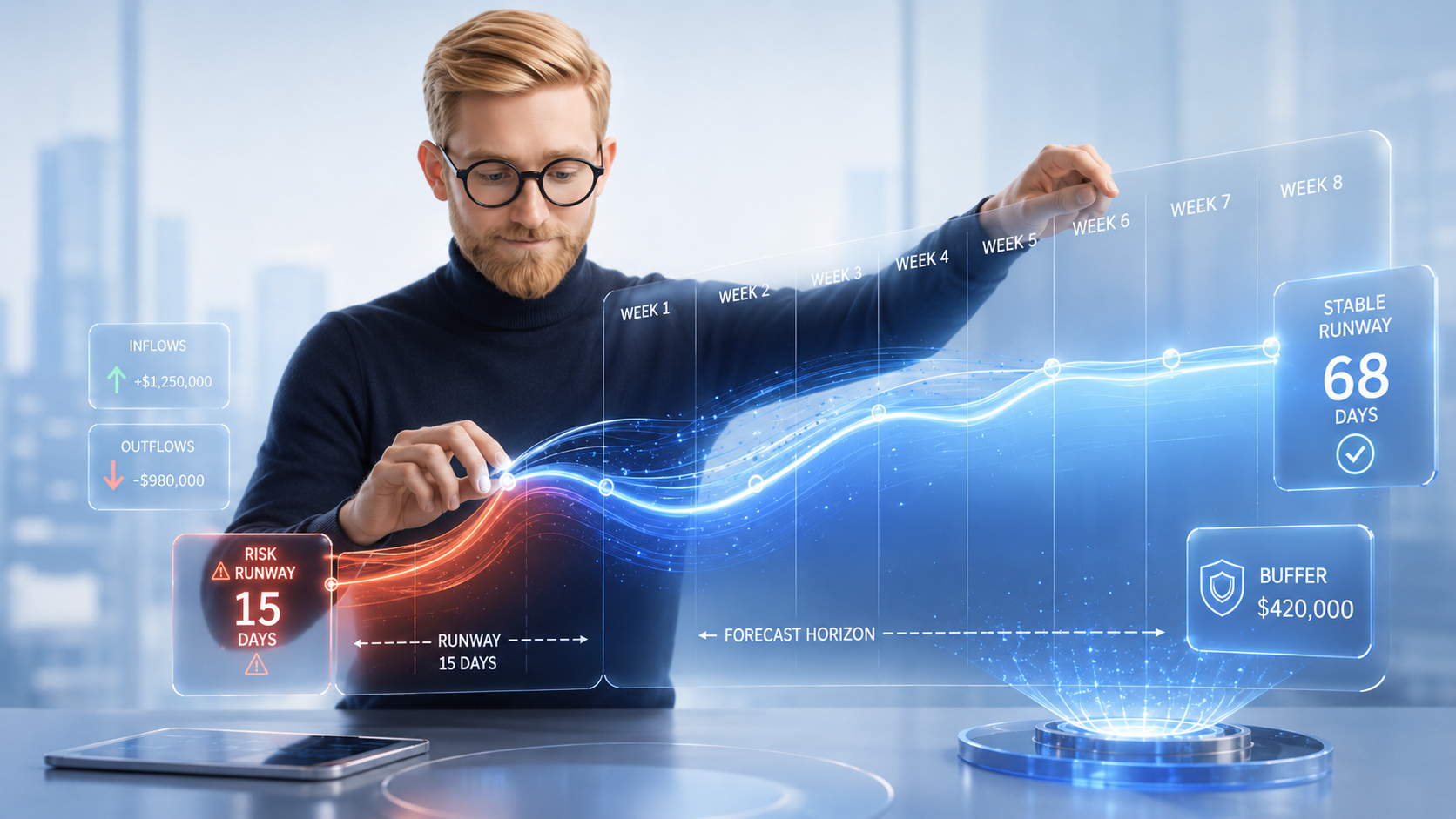 Cash Flow Forecasting: How to Never Run Out of Money