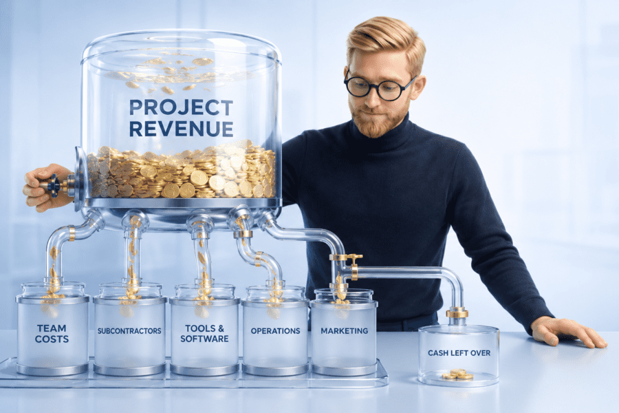 #ClientCase – The “profitable” service business that couldn’t pay itself