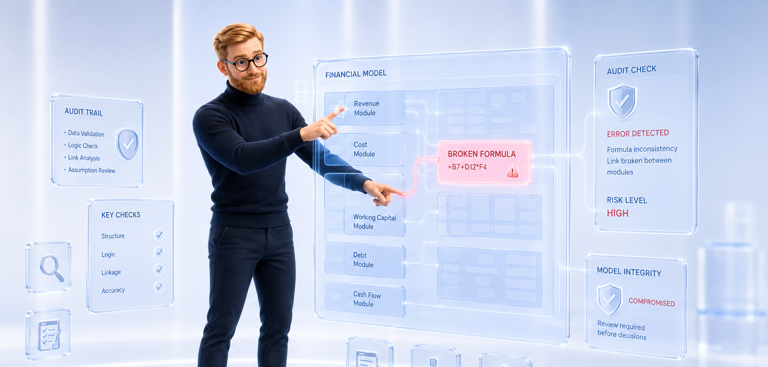 Why audit financial models: a business owner’s guide